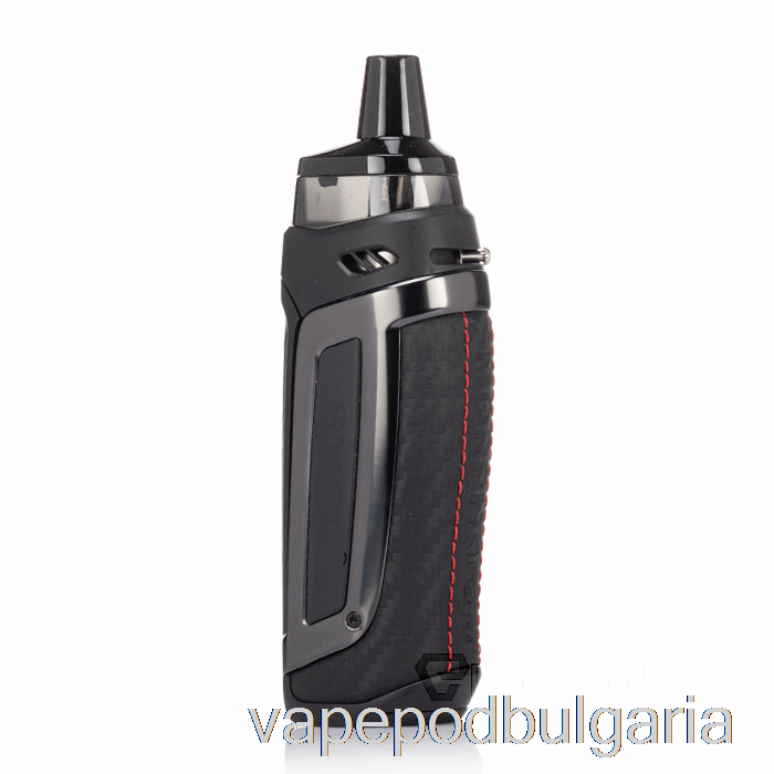 Vape 10000 Дръпки Smok Morph S Pod-80 Kit Black Carbon Fiber